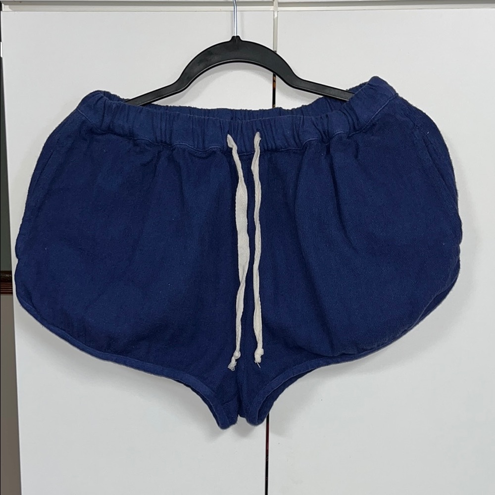 Free people Women's Blue Casual Shorts